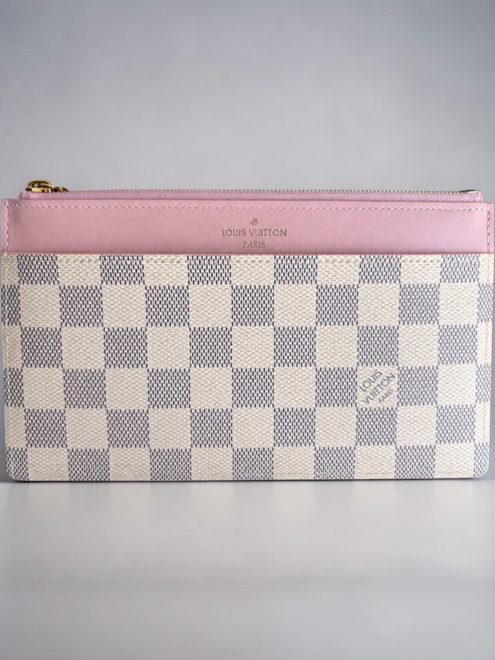 🌸Louis Vuitton Slim Purse Wallet in Damier Azur🌸